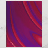 赤紫ピンクフラクタルスクラグラデーションップブック紙 (裏面)