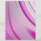 赤紫ピンクフラクタルスクラグラデーションップブック紙 (正面)