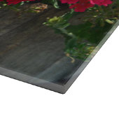 赤紫フローラ板 カッティングボード (角)