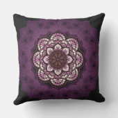 赤紫ロータス アウトドアクッション (裏面)