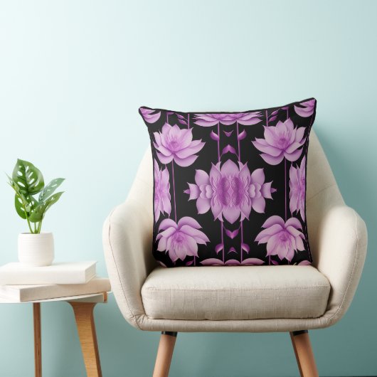 赤紫ロータス クッション (椅子)