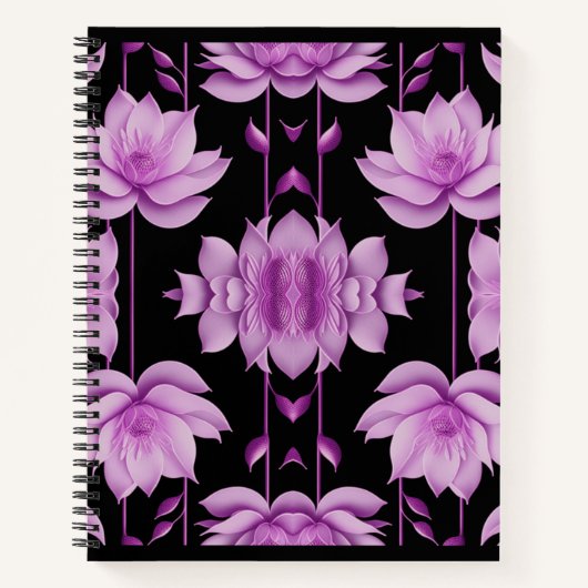 赤紫ロータス ノートブック (正面)