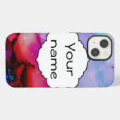 赤紫緑 iPhoneケース (裏面横)