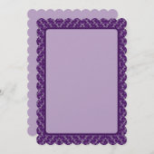 赤紫色の波 シーズンカード (正面/裏面)