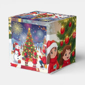 赤細工の休日お祝い：クリスマスとN フェイバーボックス (裏面サイド)