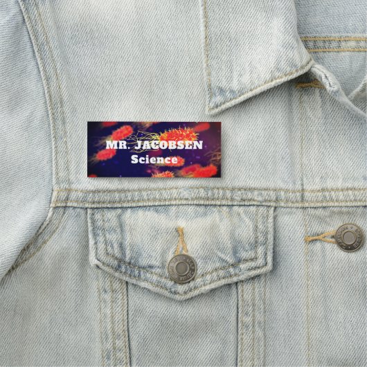 赤細菌科学先生名タグ 名札 (インサイチュ)