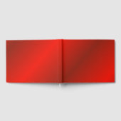 赤結婚のゲストブック、フェスティバルの装飾 ゲストブック (全面)