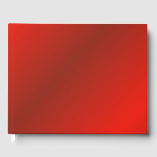 赤結婚のゲストブック、フェスティバルの装飾 ゲストブック (正面)