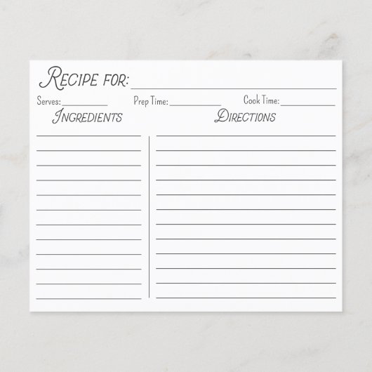 赤緑いちご花離れレシピカード (裏面)