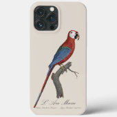 赤緑のコンゴウインコ、Ara chloropterus Case-Mate iPhoneケース (裏面)
