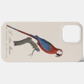 赤緑のコンゴウインコ、Ara chloropterus Case-Mate iPhoneケース (裏面 (横))