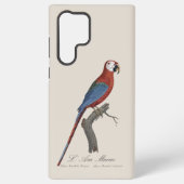 赤緑のコンゴウインコ、Ara chloropterus Samsung Galaxyケース (裏面)