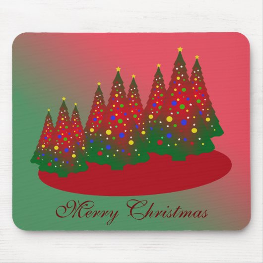 赤緑の聖降誕祭 マウスパッド (正面)