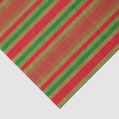 赤緑の金ゴールドストライプ 薄葉紙 (詳細)