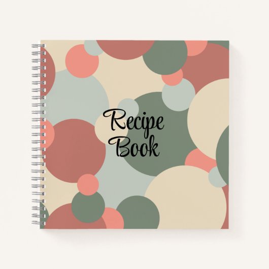 赤緑分子レシピ書 ノートブック (正面)