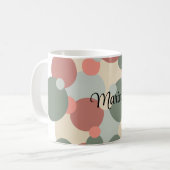 赤緑分子 コーヒーマグカップ (正面左)