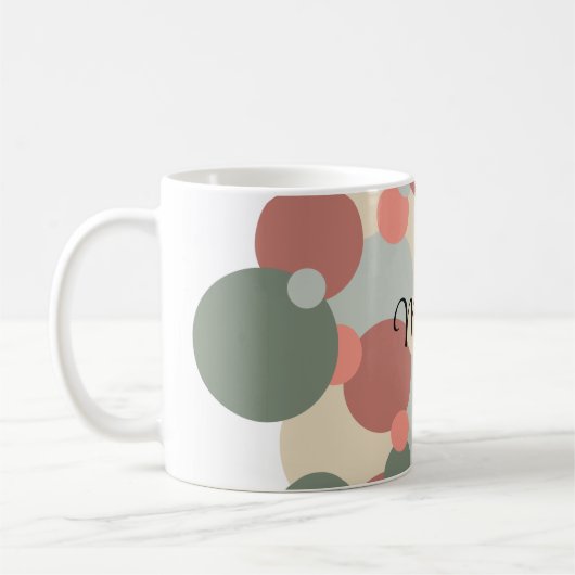 赤緑分子 コーヒーマグカップ (左)