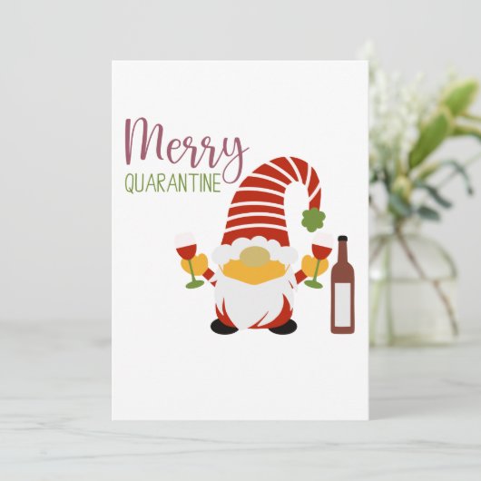 赤緑検疫メリークリスマス格言 シーズンカード (スタンド正面)