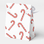 赤緑白のキャンディーケインスケッチ フェイバーボックス (裏面サイド)