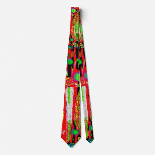 赤緑紫蝶 ネクタイ (正面)
