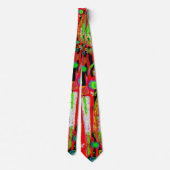 赤緑紫蝶 ネクタイ (裏面)