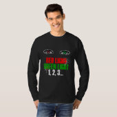赤緑色灯1 2 3 Tシャツ (正面フル)