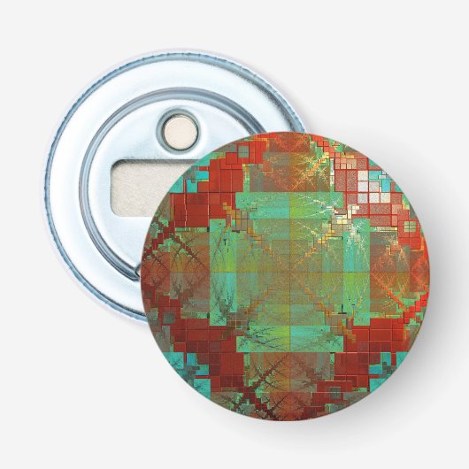 赤緑色融合ボトルオープナー 栓抜き (正面)