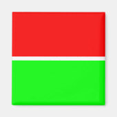 赤緑001磁石 マグネット (正面)