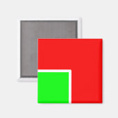 赤緑042磁石 マグネット (正面/裏面)