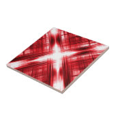 赤線が交差する タイル (側面)