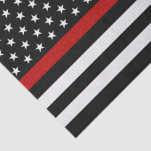 赤線の消防フラグ 薄葉紙 (詳細)