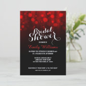 赤線エレガント《写真》ぼけ味ブライダルシャワー 招待状 (スタンド正面)