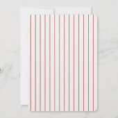 赤線スケッチ30歳の誕生日 招待状 (裏面)