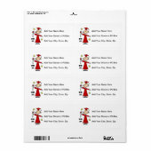 赤線図男学院生 ラベル (フルシート)