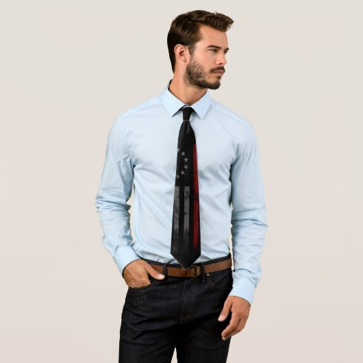 赤線最初のレスポンダーヴィンテージベッシーロスフラグ ネクタイ (インサイチュ)