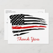 赤線消防署感謝してい ポストカード (正面/裏面)