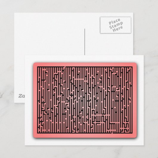 赤線迷路 ポストカード (正面/裏面)