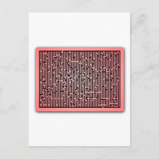 赤線迷路 ポストカード (正面)