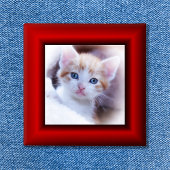 赤縁ど 缶バッジ