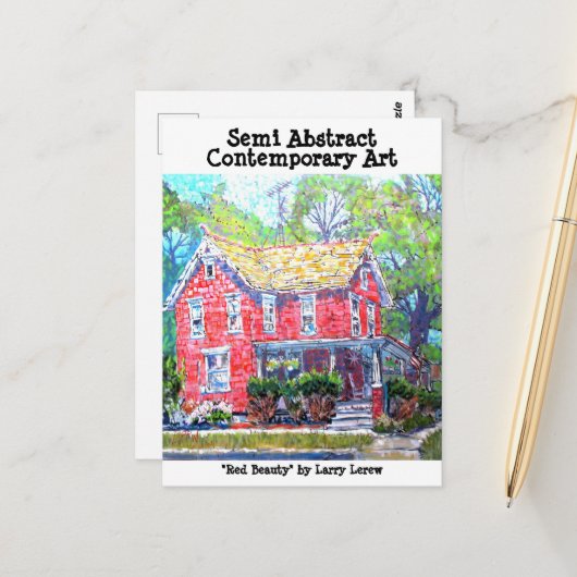 赤美しい#150704 ポストカード (正面/裏面インサイチュ)