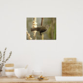 赤羽の黒鳥の女性ポスター ポスター (キッチン)