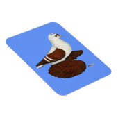 赤羽ハト マグネット (右側)