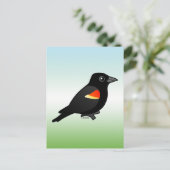 赤翼の黒鳥 ポストカード (スタンド正面)