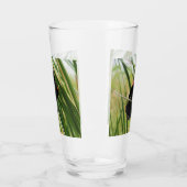 赤翼ブラックバード – バックヤードバードシリーズ –  タンブラーグラス (左)