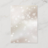 赤考えお祝いのライフ・キャンドル プレイスカード (裏面)