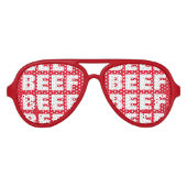 赤肉強食パーティーサングラス アビエーターサングラス (正面)