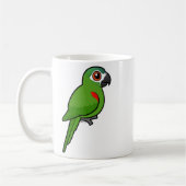 赤背負われたコンゴウインコ コーヒーマグカップ (左)