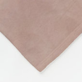 赤背負われたタカ フリースブランケット (角)