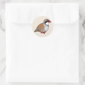 赤脚のヤマウズラ ラウンドシール (バッグ)