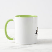 赤脚のSeriema マグカップ (左)